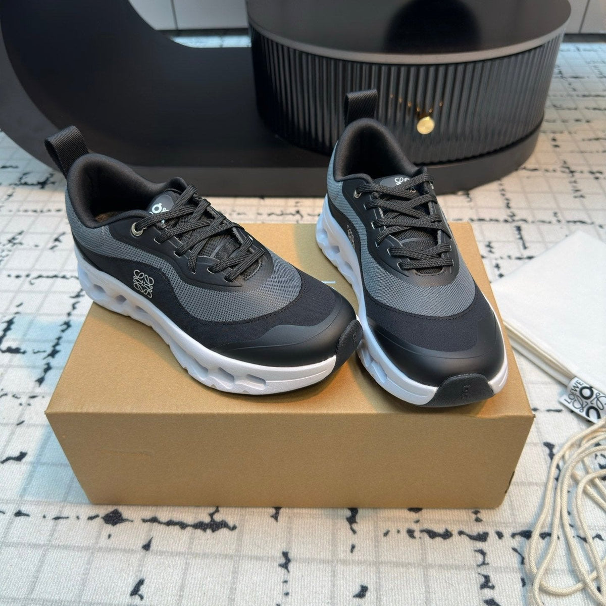 LW CLOUDTILT 2.0 SNEAKER BLACK POLYESTER