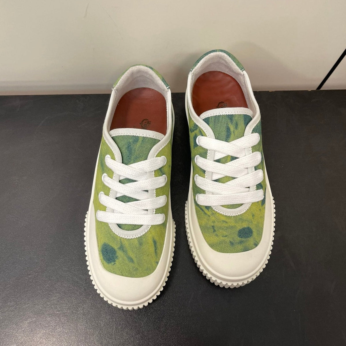 LP CLASSIC BISCUIT SNEAKER PEAR CALFSKIN