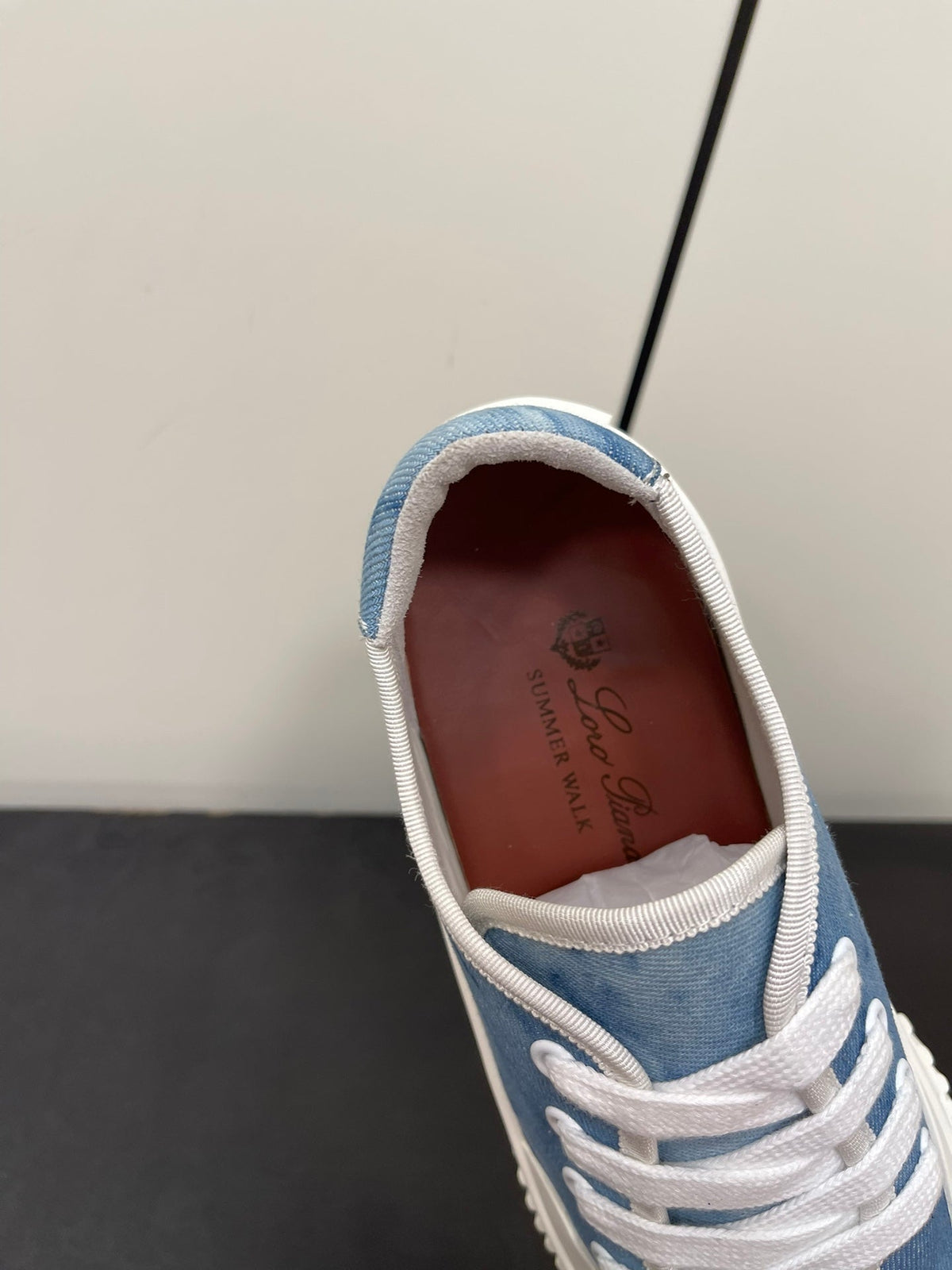 LP CLASSIC BISCUIT SNEAKER SKY CALFSKIN