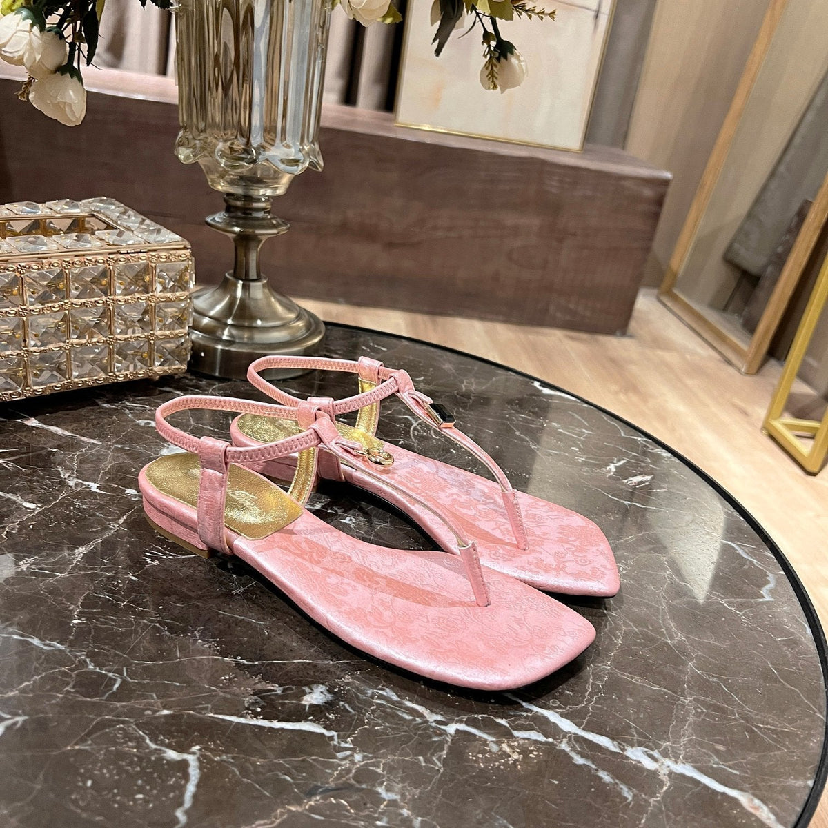 LP MINDIL SANDAL LIGHT PINK SILK