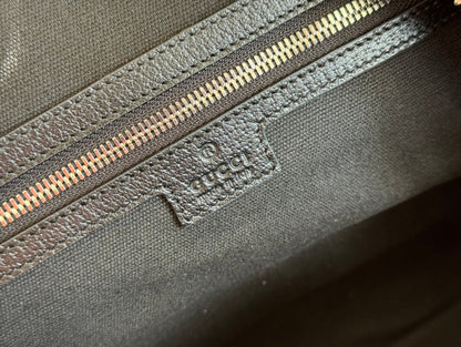 JUMBO MEDIUM DUFFLE 44 IN EXTRA DARK GREEN GG CALFSKIN