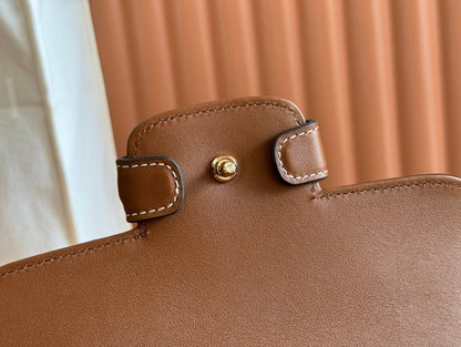 SMALL HORSEBIT 1955 SHOULDER BAG 22.6 IN BROWN CALFSKIN