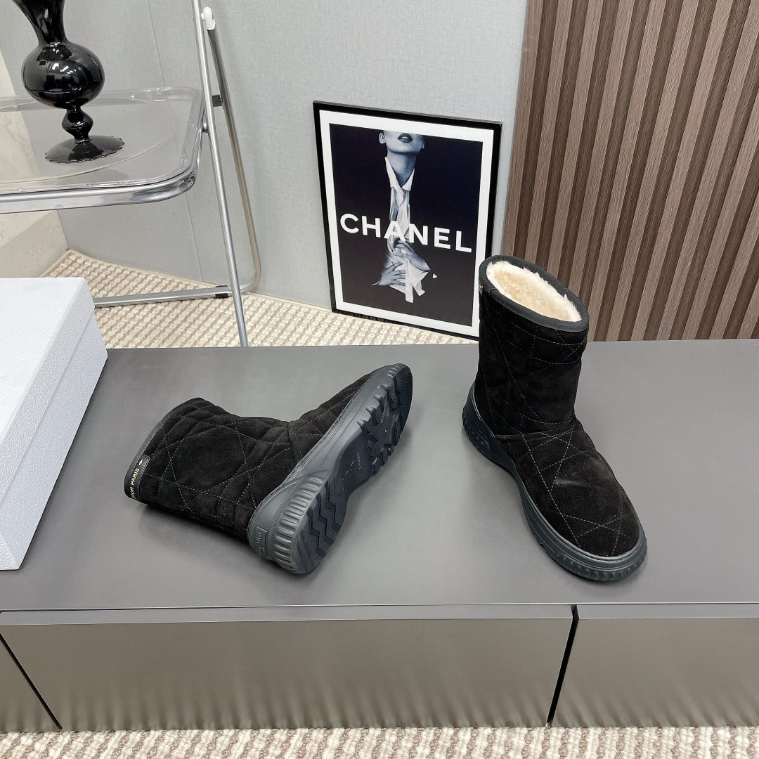 FROST ANKLE BOOT BLACK CANNAGE SUEDE