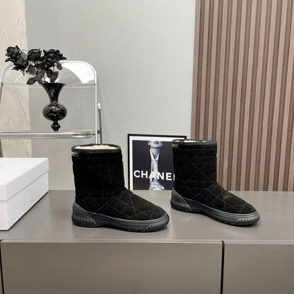 FROST ANKLE BOOT BLACK CANNAGE SUEDE