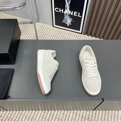 SL/61 SNEAKERS IN PALE GRAY SUEDE