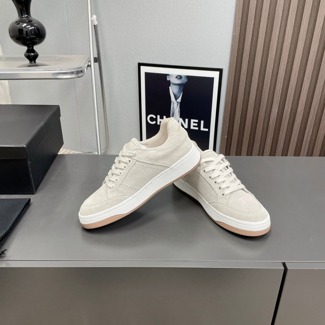 SL/61 SNEAKERS IN PALE GRAY SUEDE