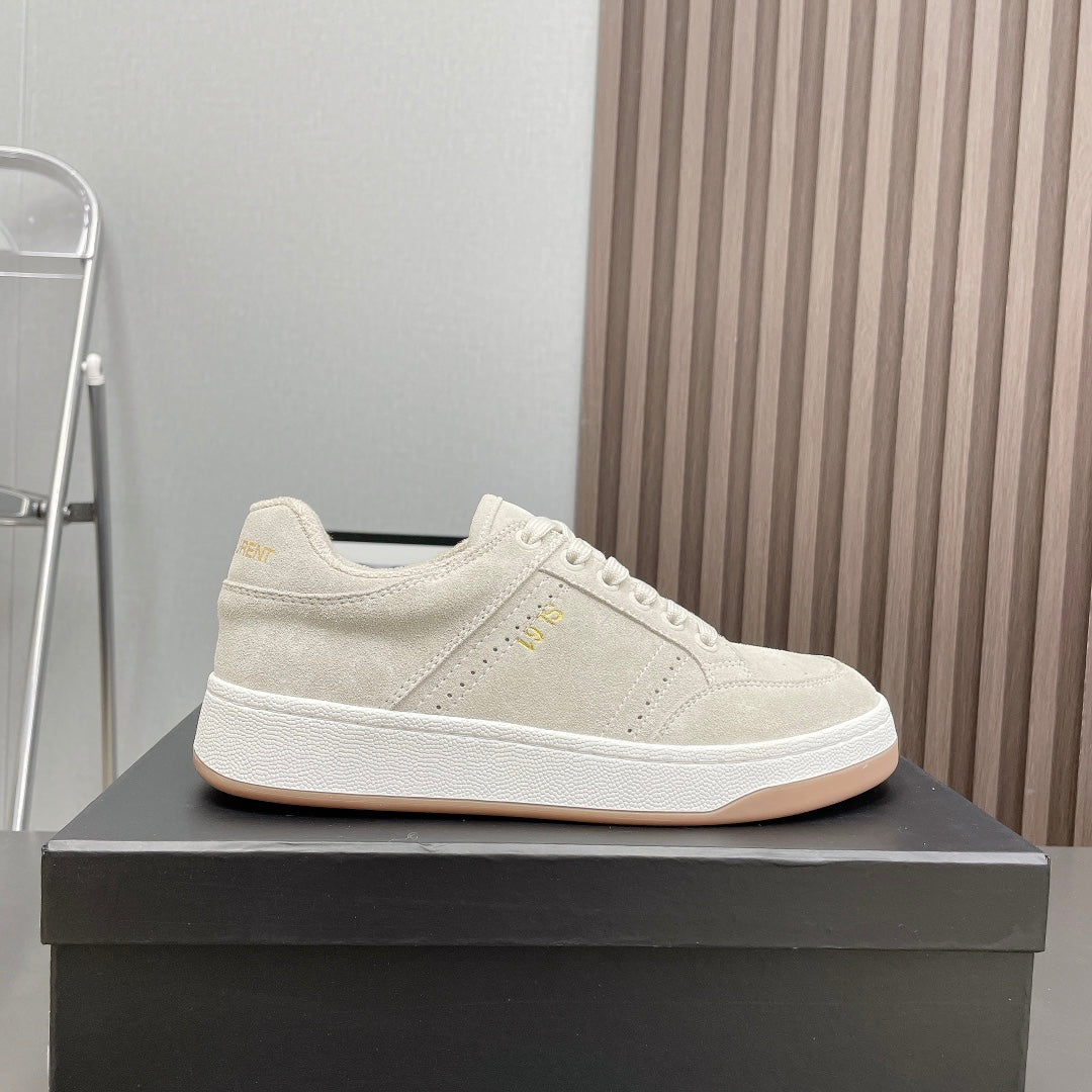 SL/61 SNEAKERS IN PALE GRAY SUEDE