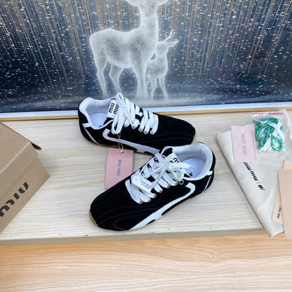 NB Black Sneakers Cowhide