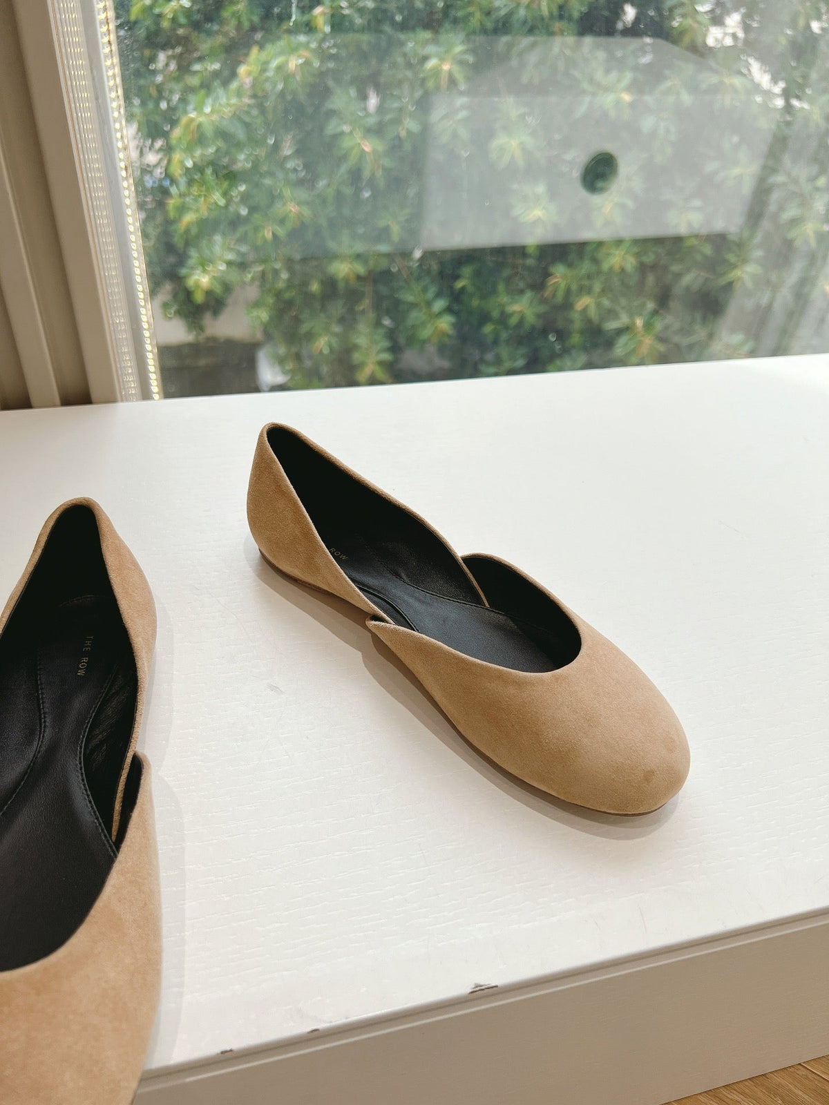 SL GEMMA BALLET FLAT CAMEL SUEDE