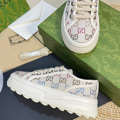 GG Sneaker Tennis 1977 Trainer Beige Caro