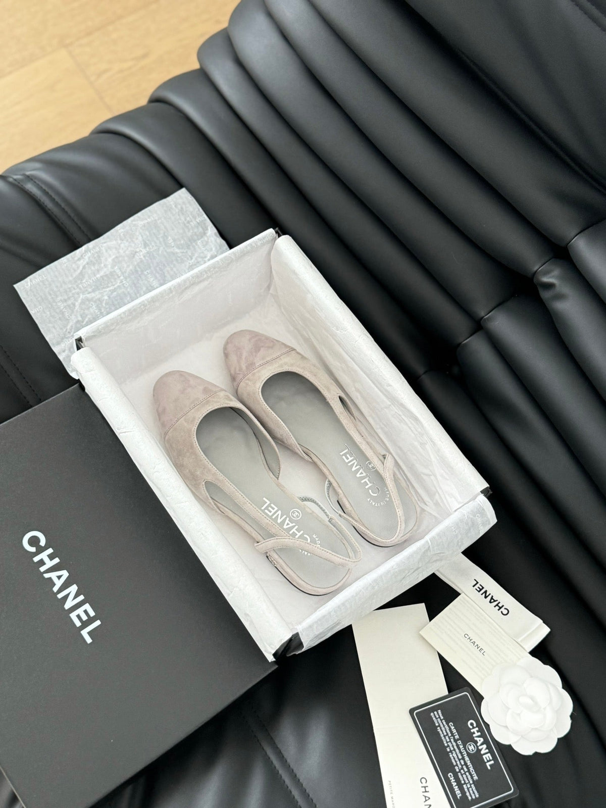 CLASSIC SLINGBACK GREY CLOUD SUEDE