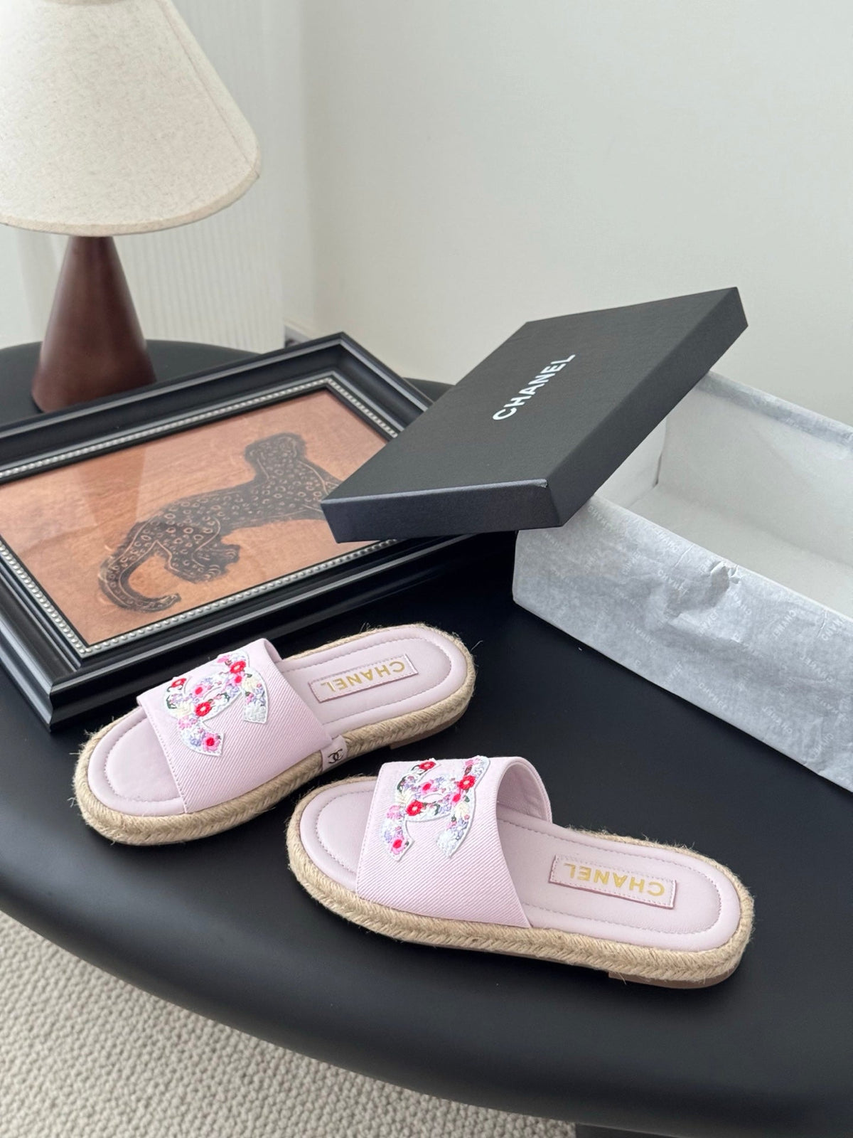 SLIPPERS IN LIGHT PINK SHEEPSKIN MIX FABRIC AND STRAPS BASE