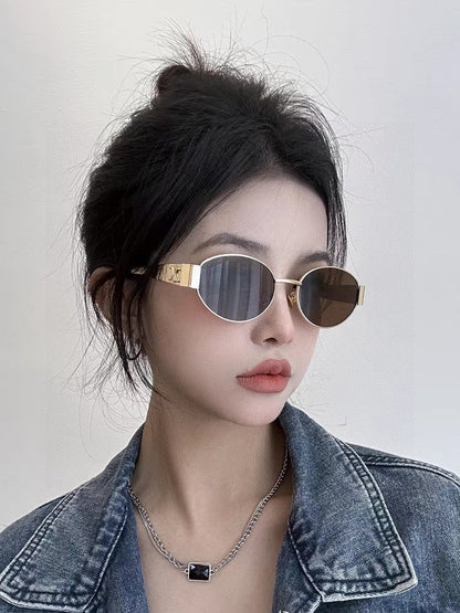 TRIOMPHE SUNGLASSES 548597 IN METAL