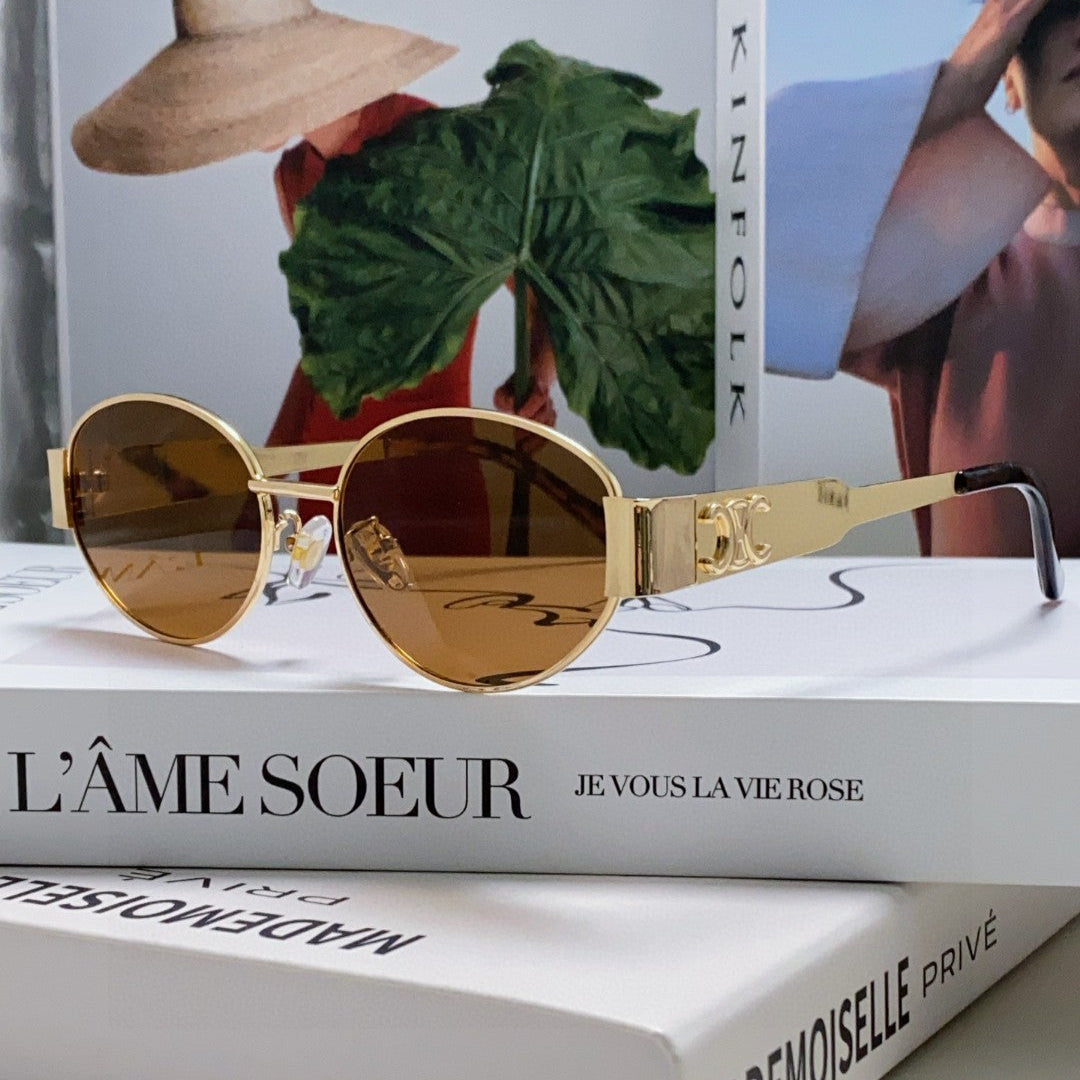 TRIOMPHE SUNGLASSES 548597 IN METAL
