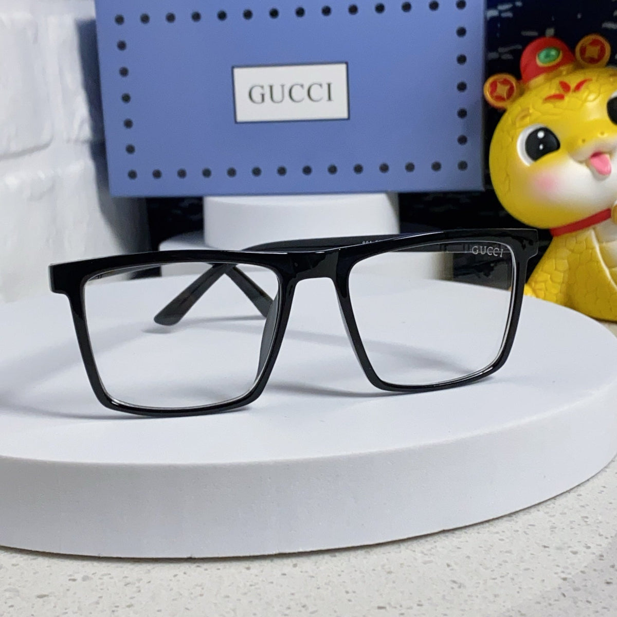RECTANGULAR FRAME SUNGLASSES 563257 IN ACETATE
