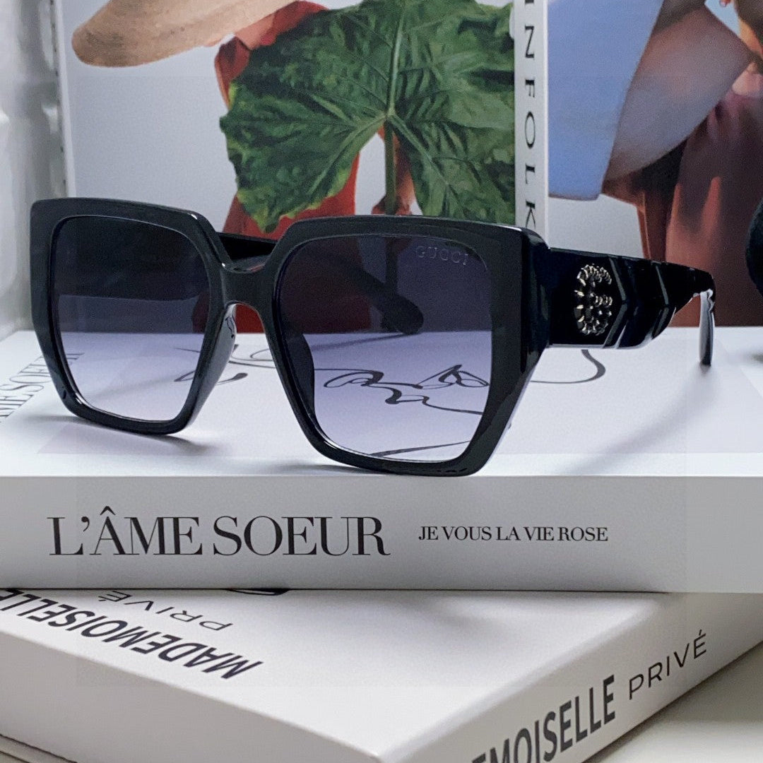SQUARE FRAME SUNGLASSES 570209 IN ACETATE