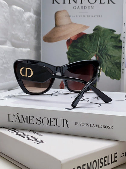BOBBY B1U SUNGLASS 571590 IN BLACK ACETATE BROWN LENSES