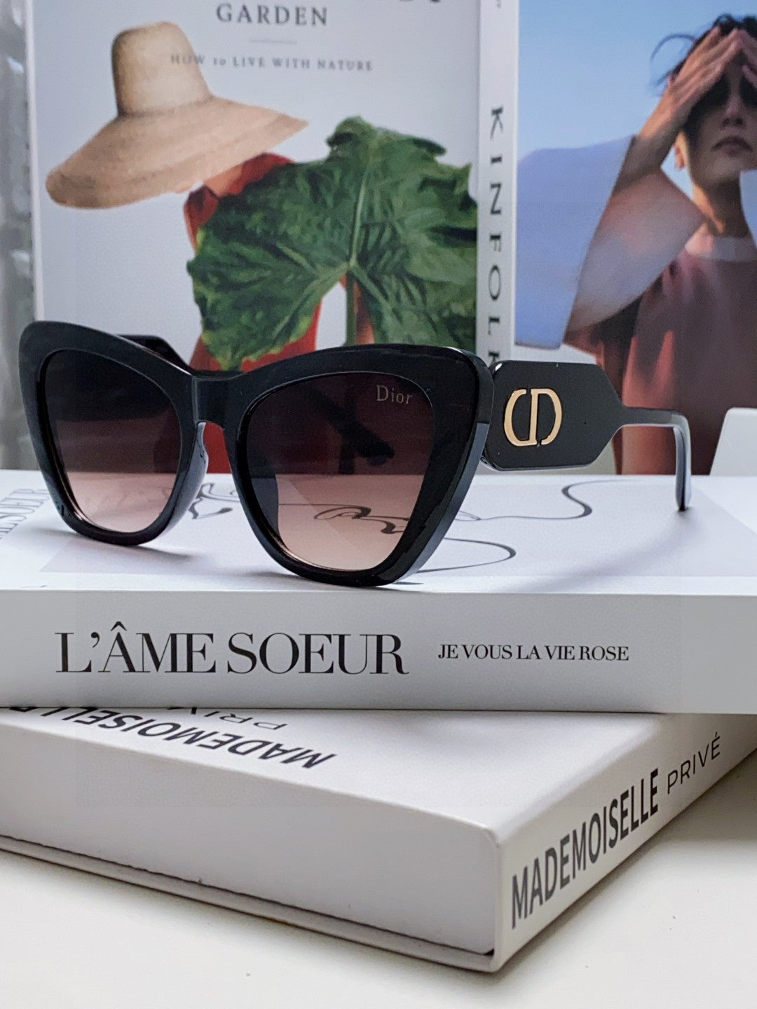 BOBBY B1U SUNGLASS 571590 IN BLACK ACETATE BROWN LENSES