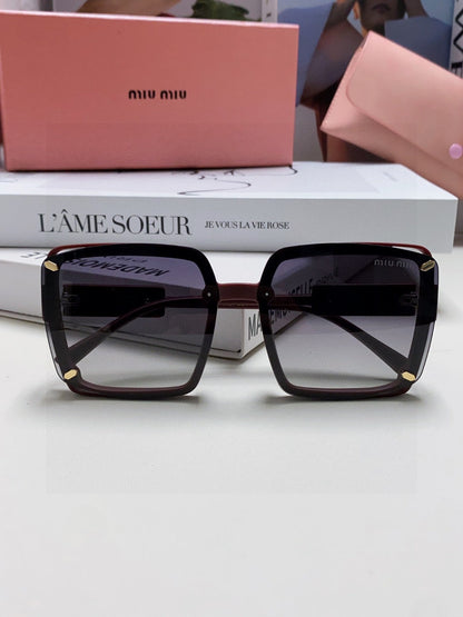 RUNWAY SQUARE SUNGLASSES 576823 IN ACETATE