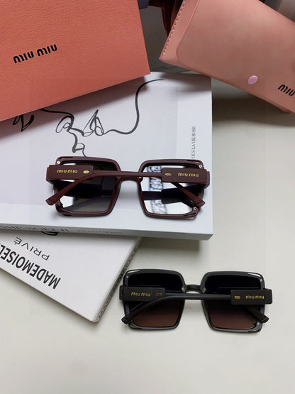 RUNWAY SQUARE SUNGLASSES 576823 IN ACETATE