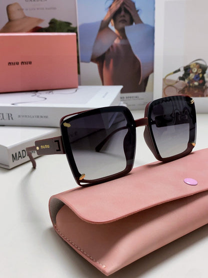 RUNWAY SQUARE SUNGLASSES 576823 IN ACETATE