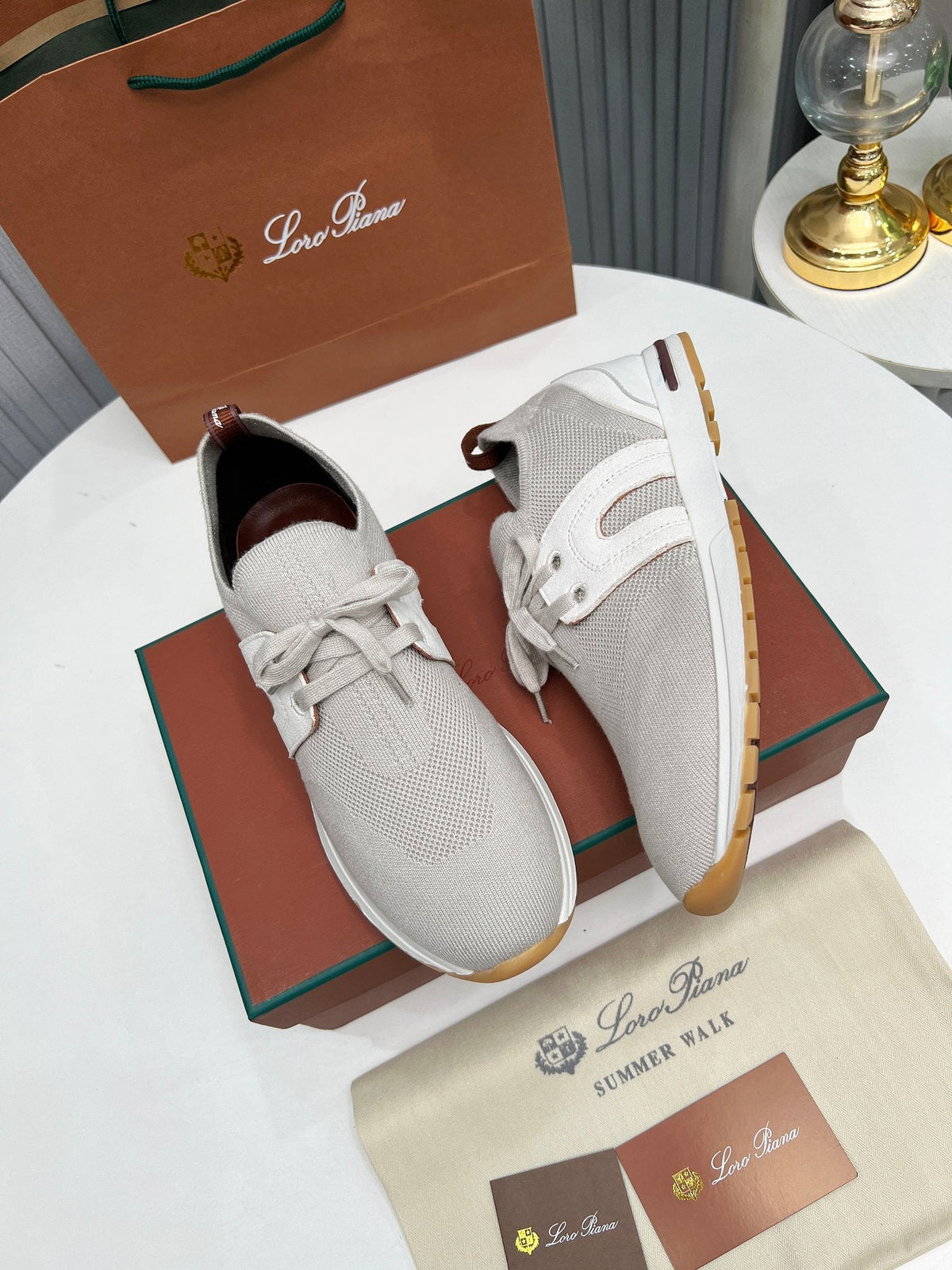 LP 360 FLEXY WALK SNEAKER LIGHT GRAY FABRICS