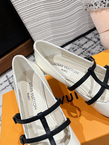 HIGH HEEL 4 CM PUMP IN WHITE CALFSKIN