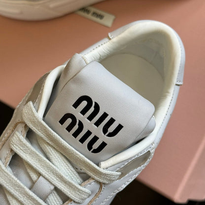 Frost Color Sneakers Calfskin