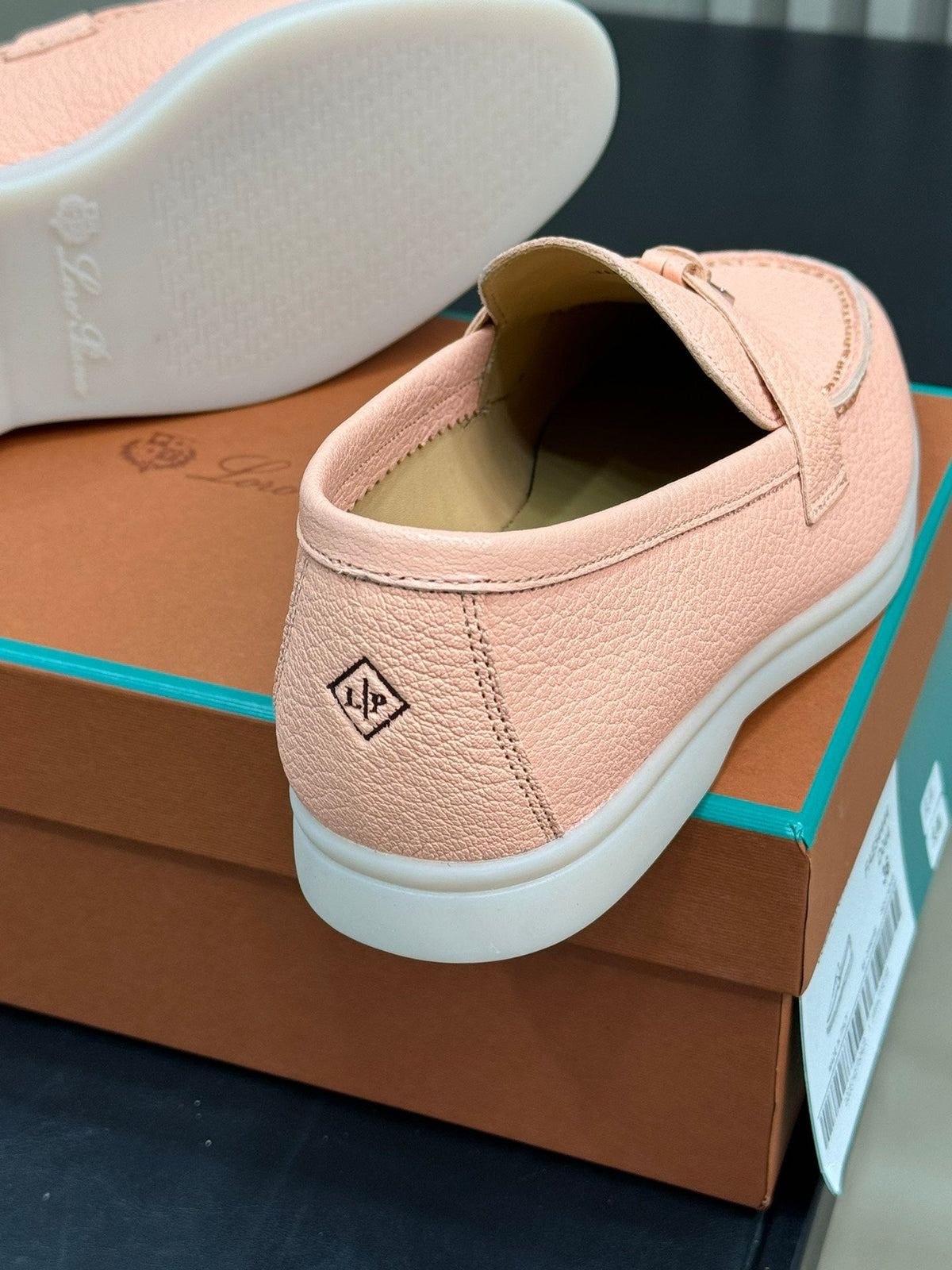 LP SUMMER CHARMS WALK LOAFERS CANTANLOUPE LAMBSKIN