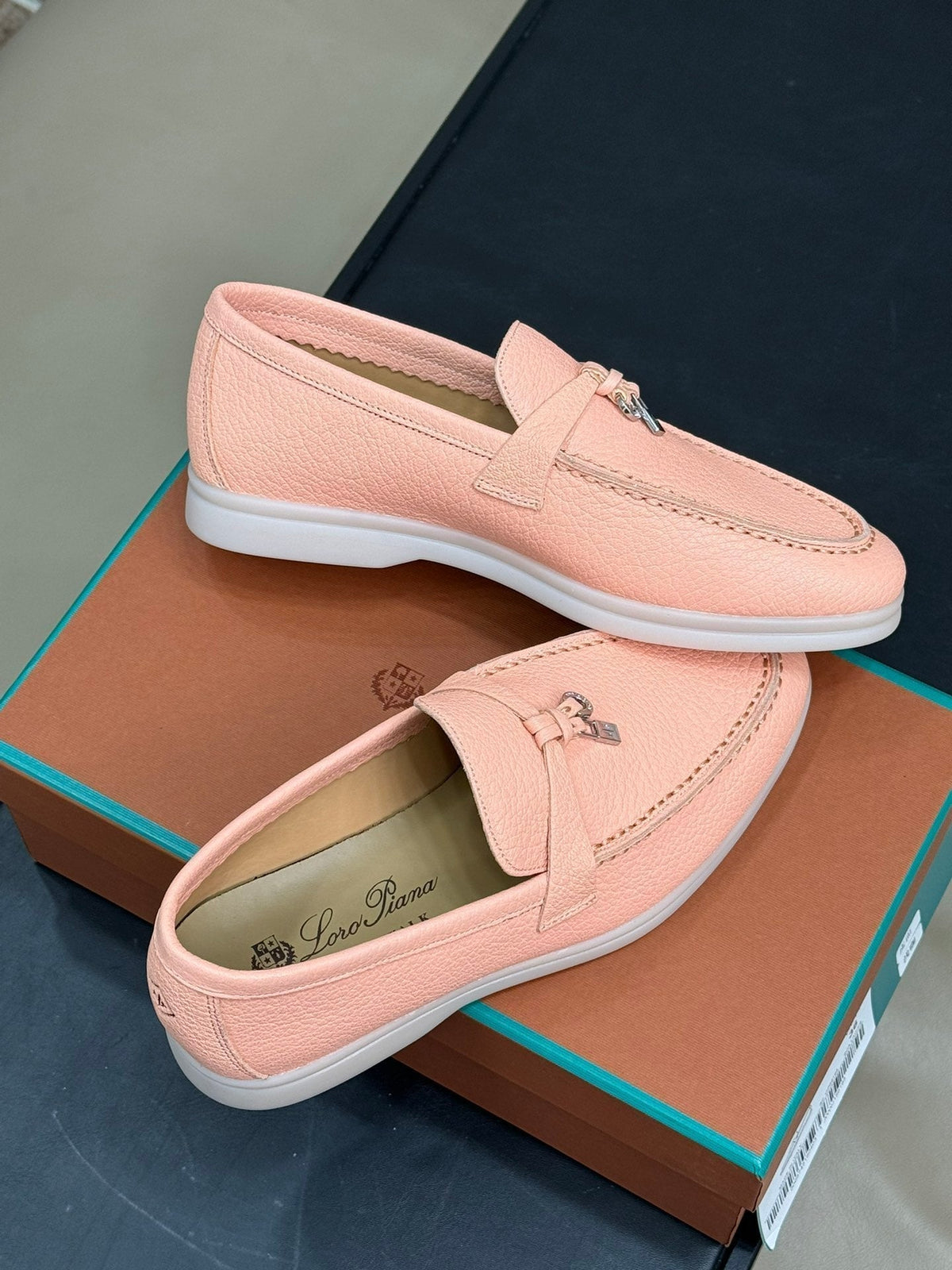 LP SUMMER CHARMS WALK LOAFERS CANTANLOUPE LAMBSKIN