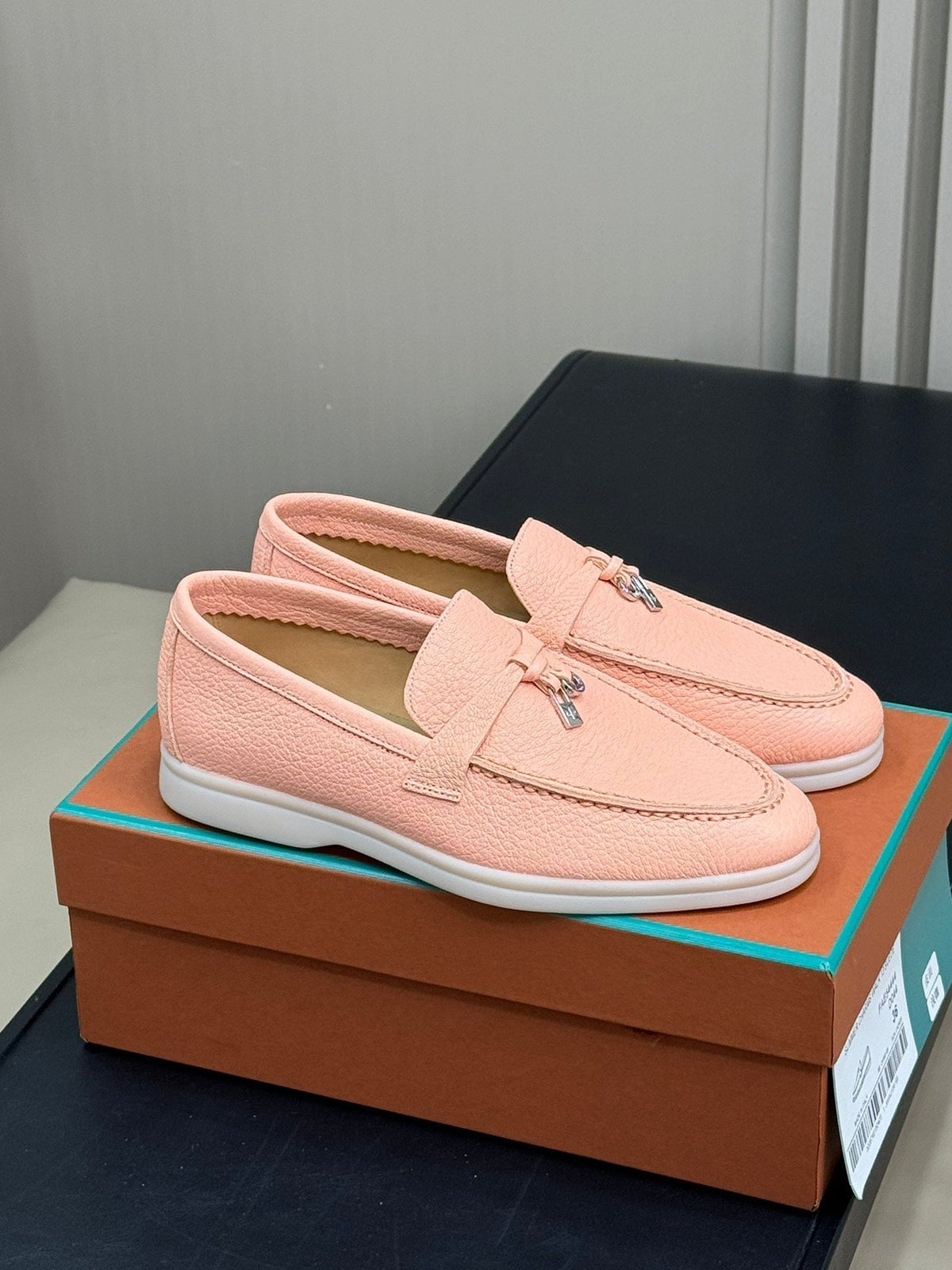 LP SUMMER CHARMS WALK LOAFERS CANTANLOUPE LAMBSKIN
