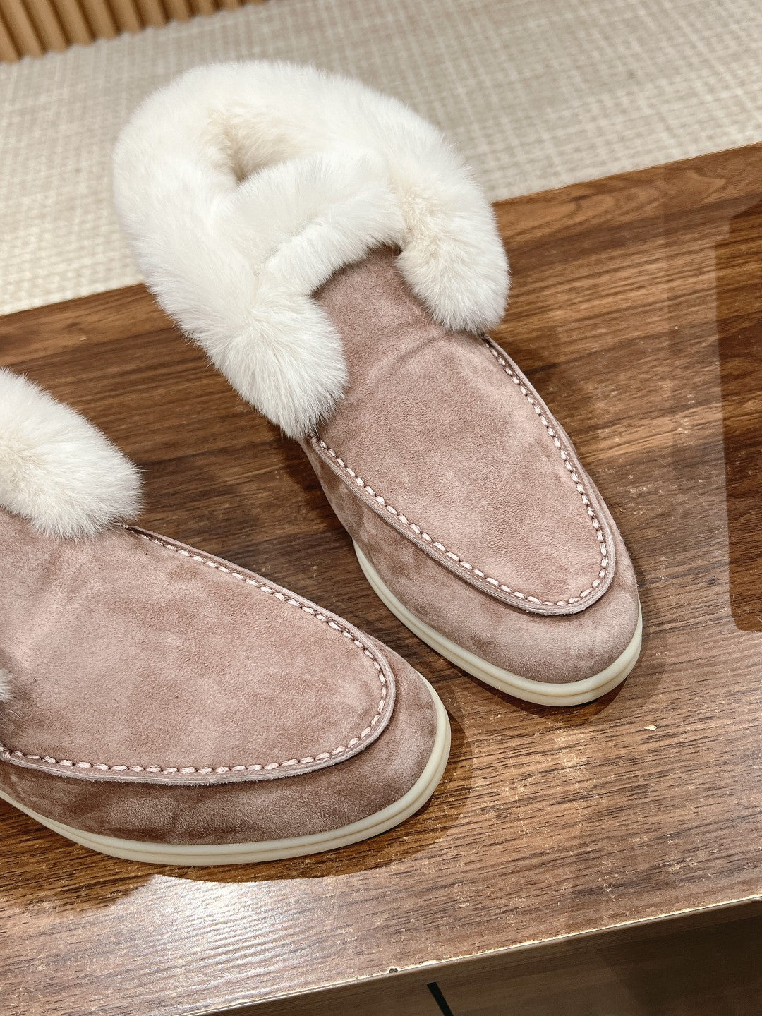 LP CLASSIC SUMMER CHARMS WALK LOAFERS CAMEL CALFSKIN