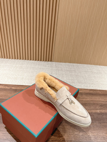LP SUMMER CHARMS WALK LOAFERS TORTILLA FLEECE