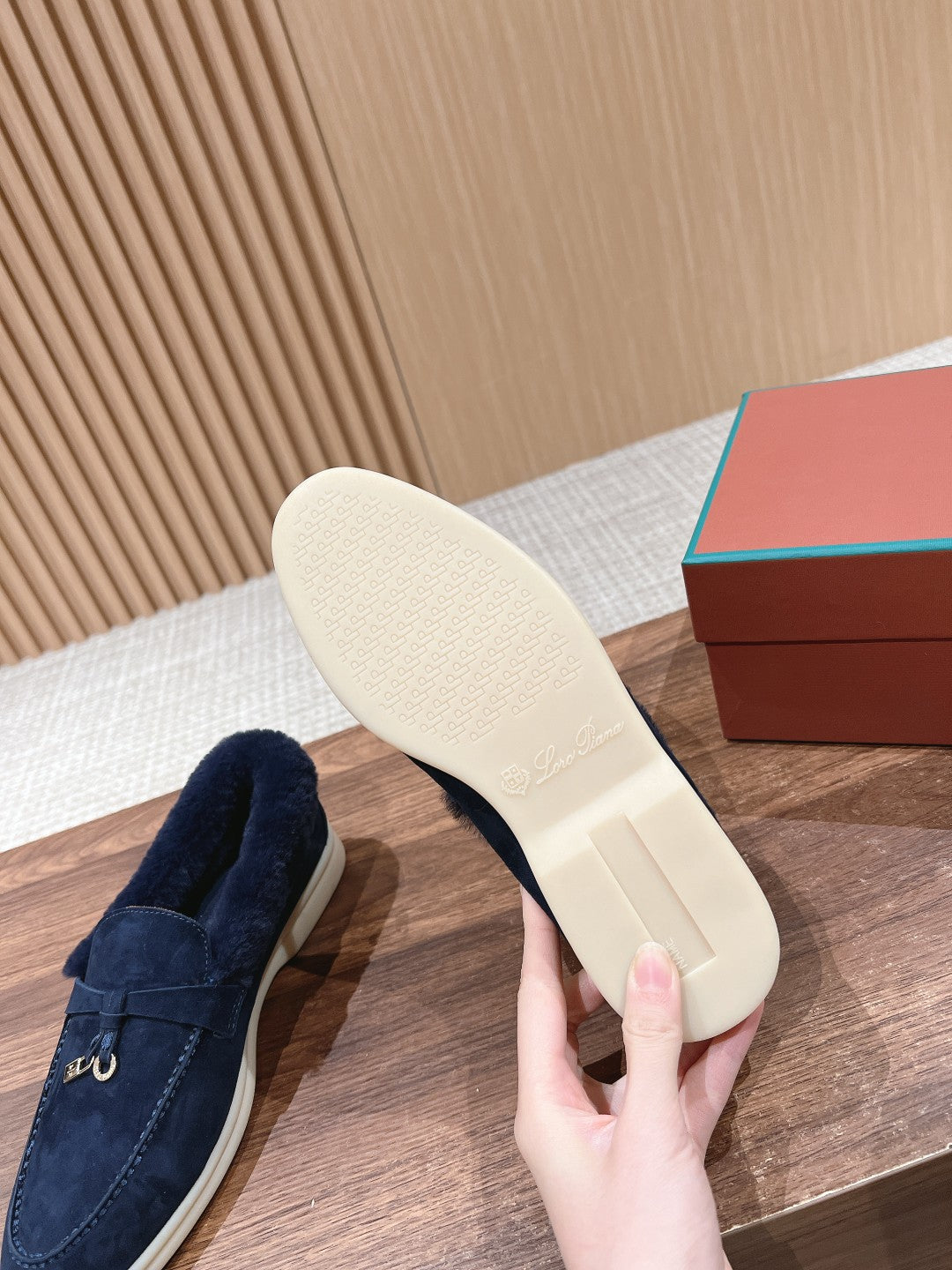 LP SUMMER CHARMS WALK LOAFERS DENIM FLEECE