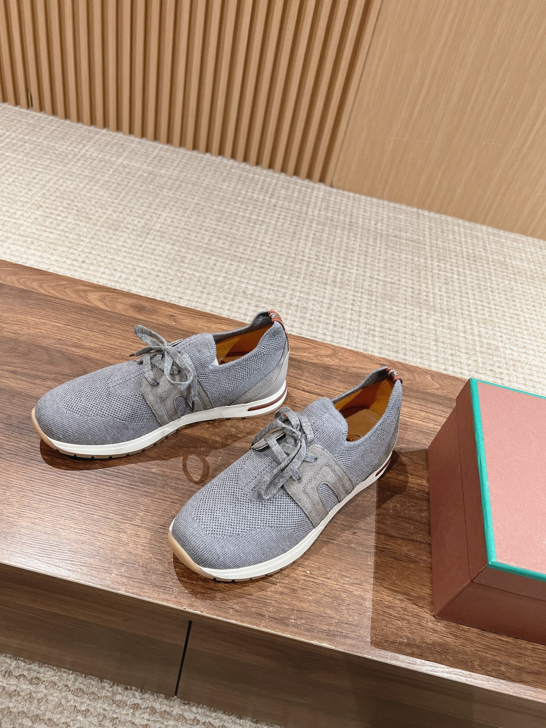 LP BASIC 360 FLEXY WALK SNEAKER LIGHT GRAY FABRICS