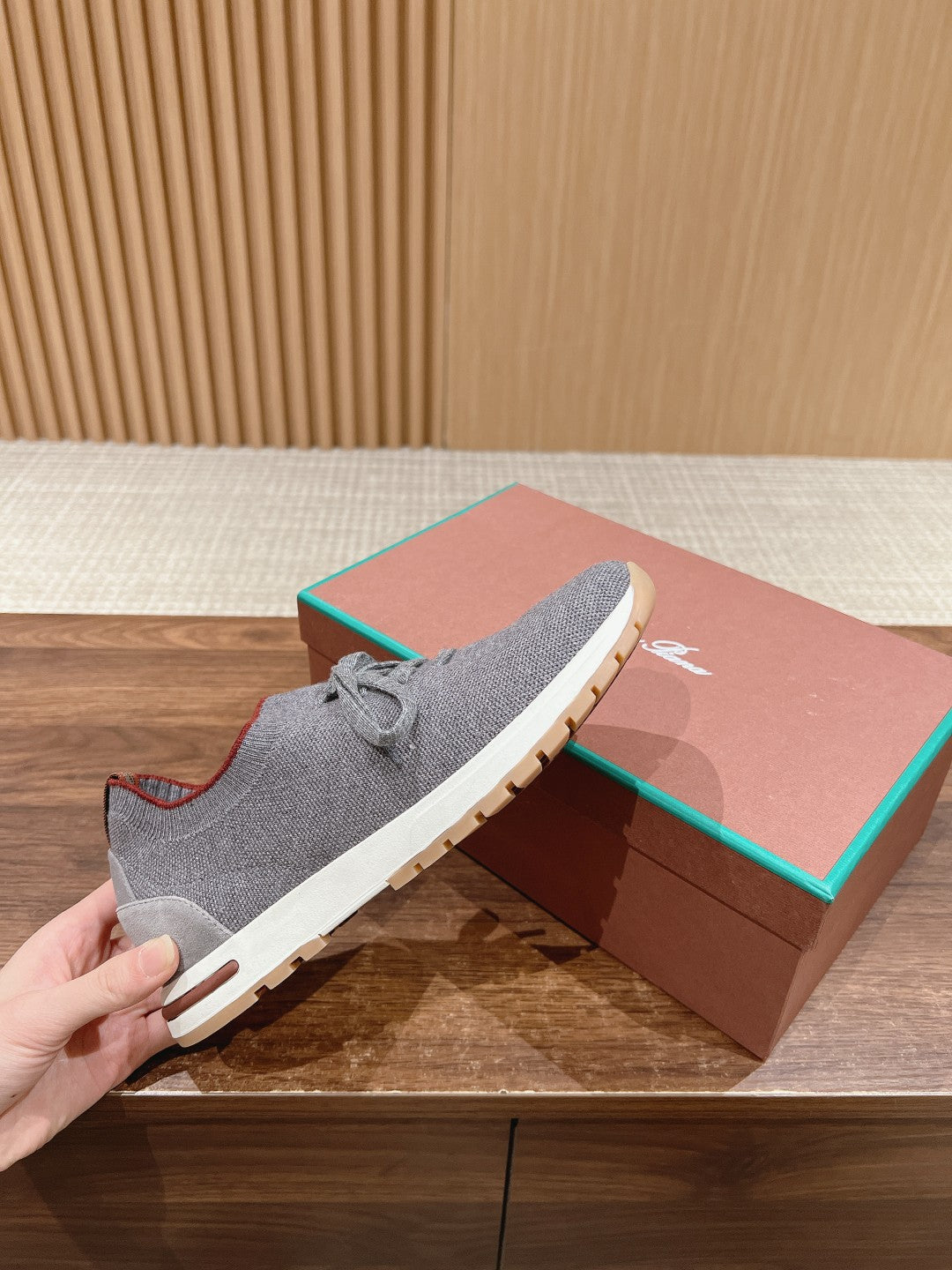 LP BASIC 360 FLEXY WALK SNEAKER GRAY FABRICS