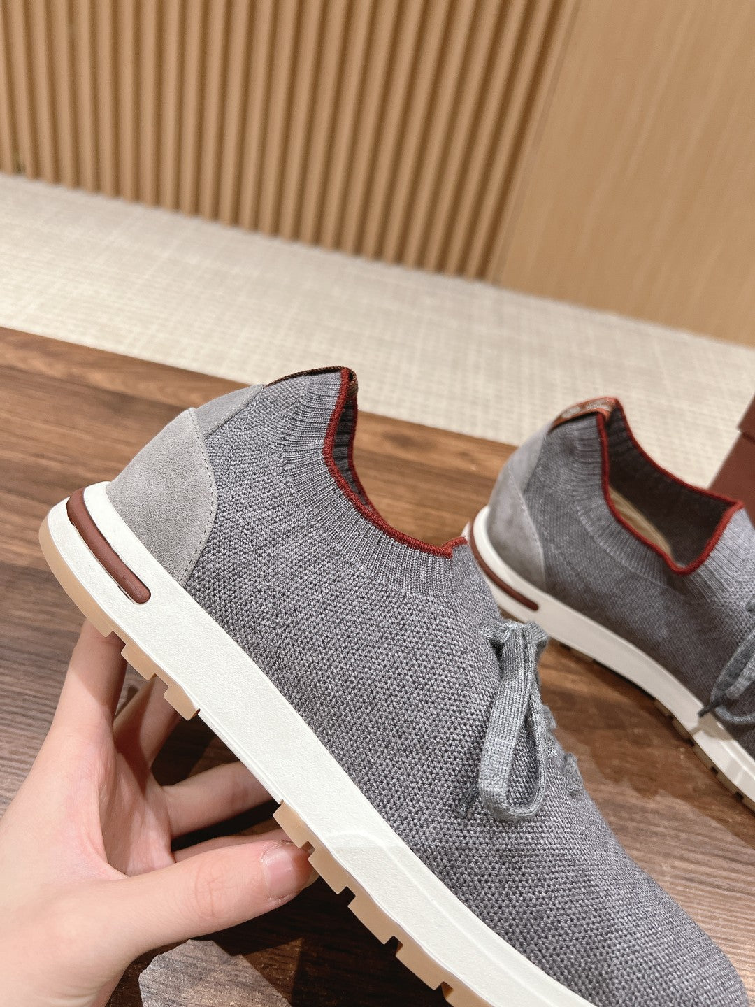 LP BASIC 360 FLEXY WALK SNEAKER GRAY FABRICS