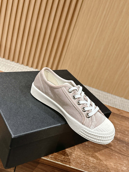 CONVERSE SNEAKER IN KHAKI BROWN VELVET