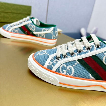 GG TENNIS 1977 TRAINER BLUE CANVAS
