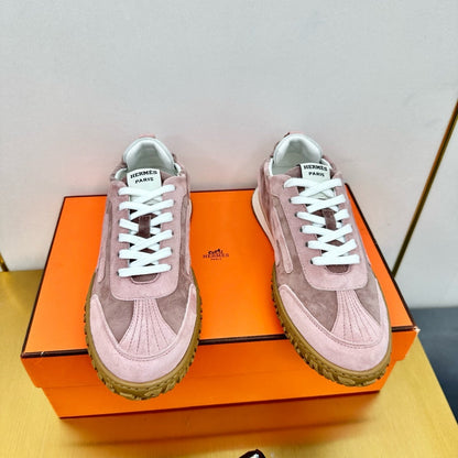 JET SNEAKER IN LIGHT PINK SUEDE