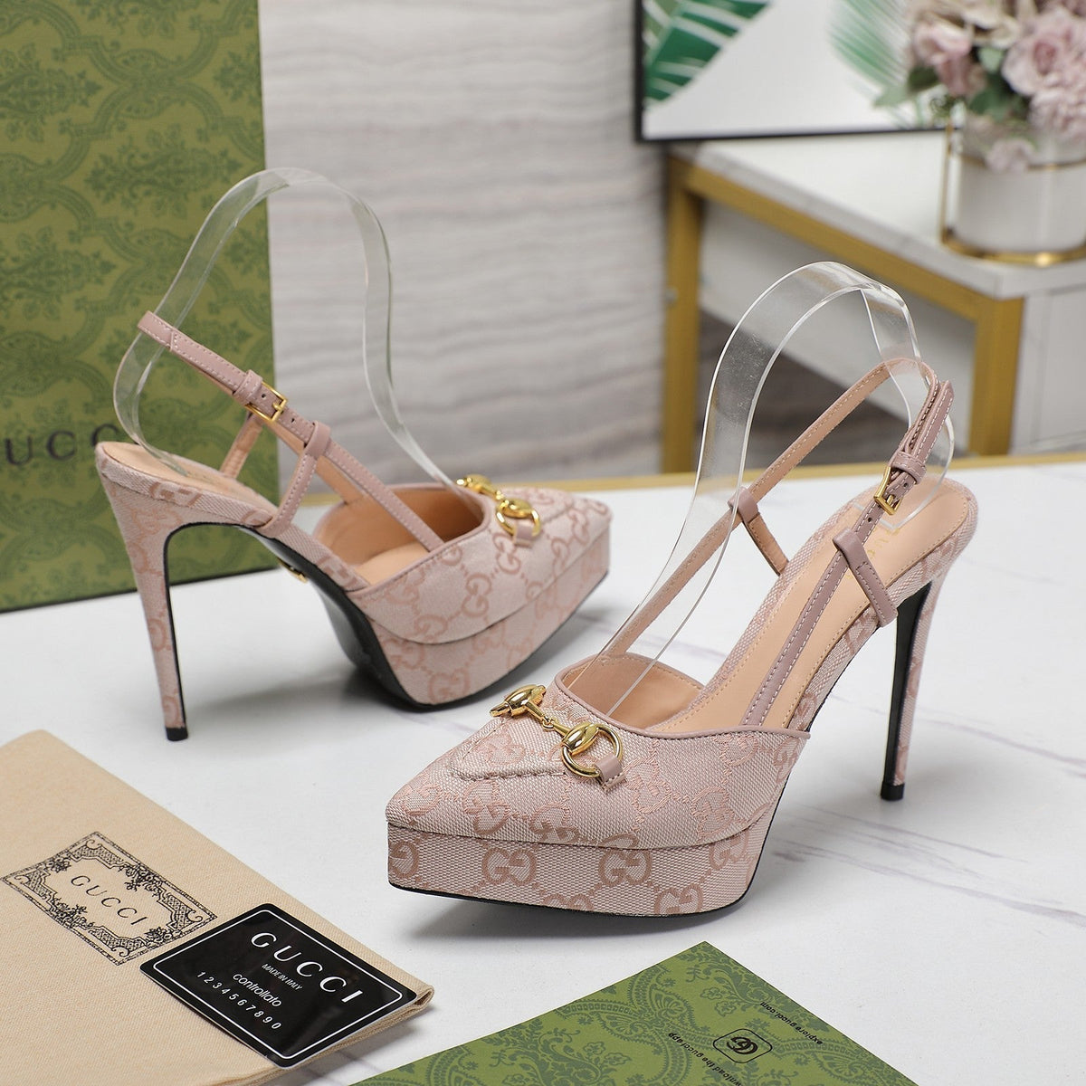 GG Valentino High heels Ivory