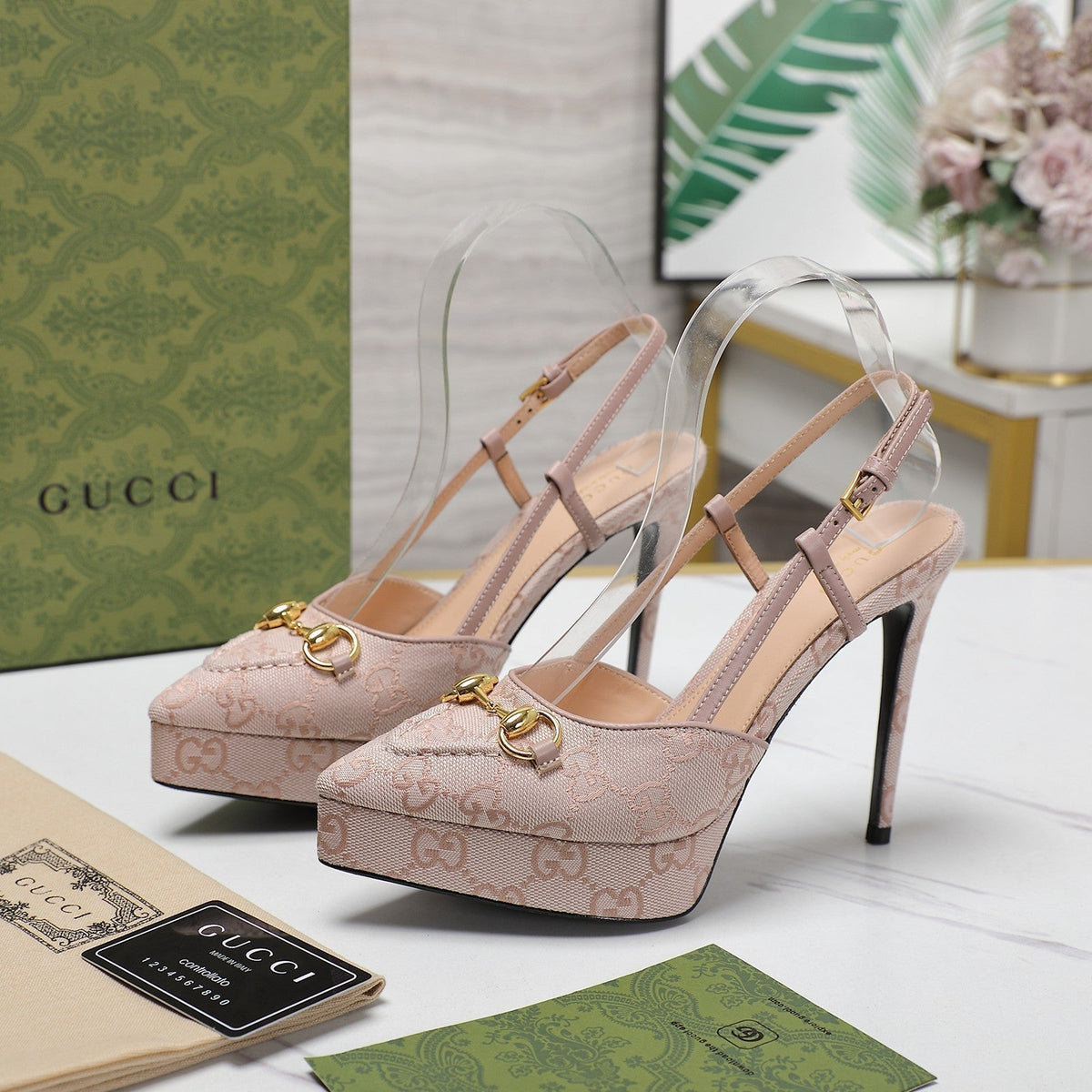 GG Valentino High heels Ivory