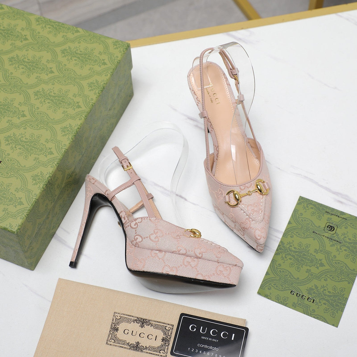 GG Valentino High heels Ivory