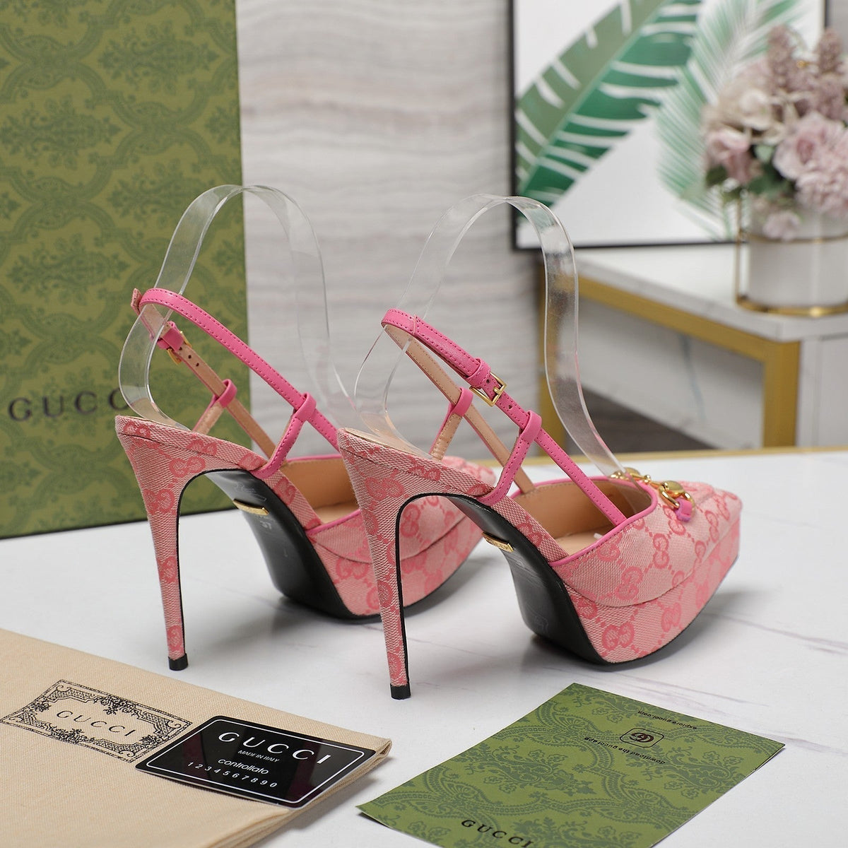 GG Valentino High heels Pink