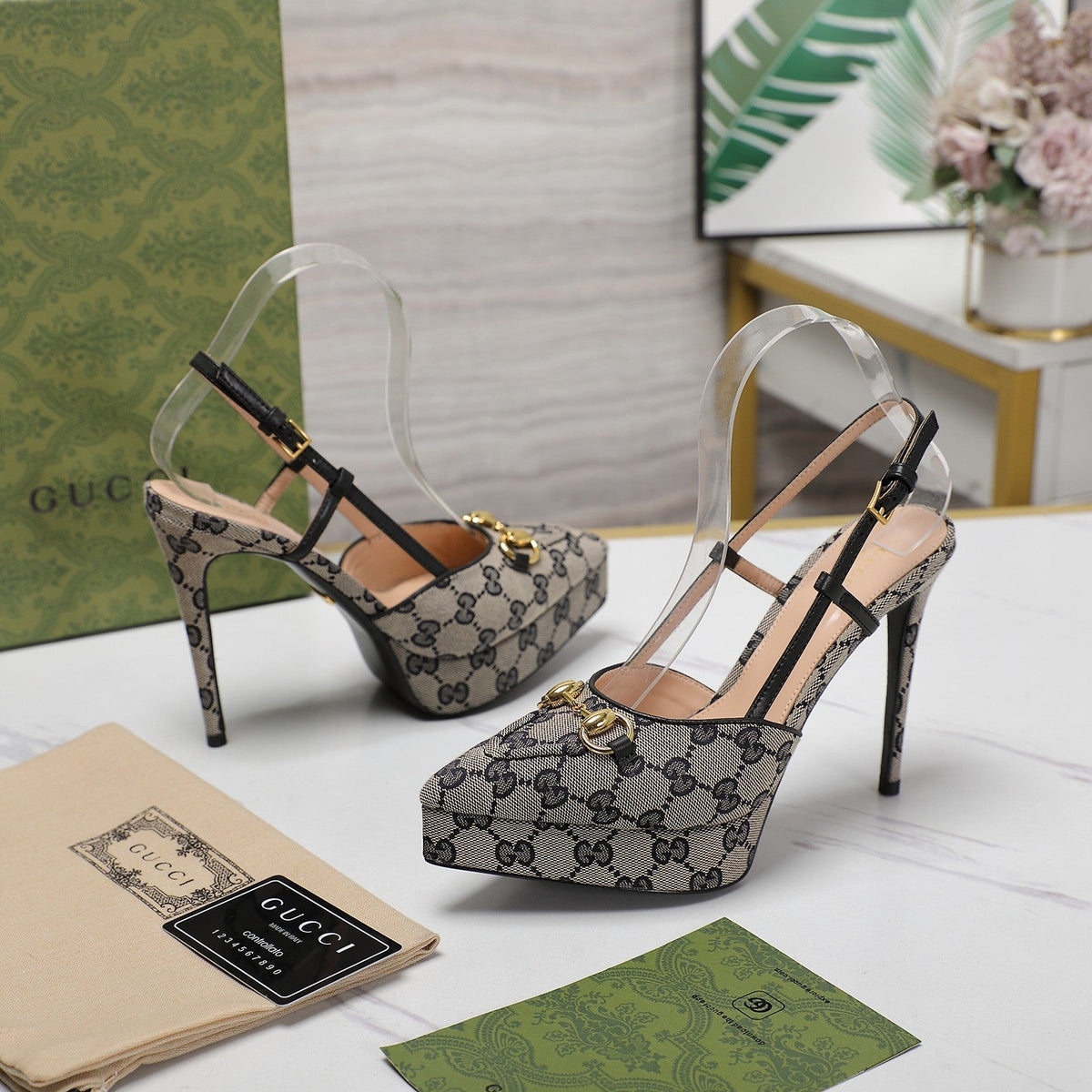 GG Valentino High heels Black
