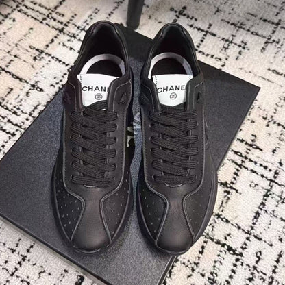 CLASSIC SNEAKERS IN BLACK SHEEPSKIN