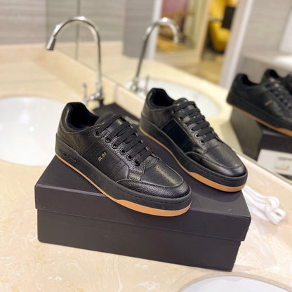 SL SL/61 SNEAKERS BLACK PERFORATED CALFSKIN