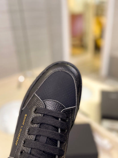 SL SL/61 SNEAKERS BLACK CALFSKIN