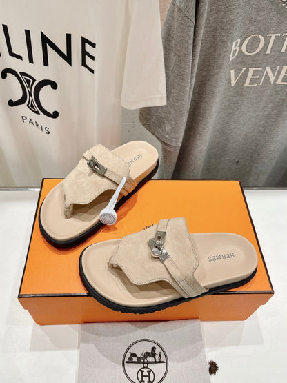 EMPIRE SANDAL PASTEL PINK SUEDE
