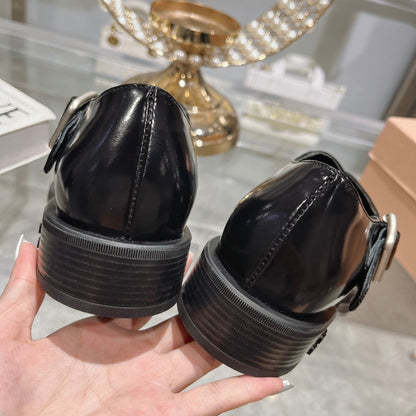 Sandal Black Cowhide With Cross-strap